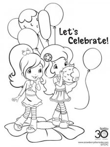 Strawberry Shortcake Berrykins coloring page 8 - Free printable