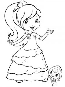 Strawberry Shortcake Berrykins coloring page 9 - Free printable