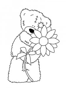Teddy Bear coloring page 43 - Free printable