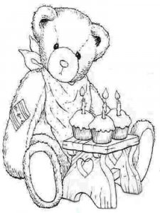 Teddy Bear coloring page 10 - Free printable