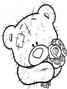 Teddy Bear coloring page 11 - Free printable