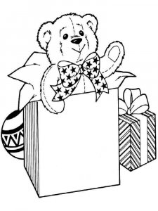 Teddy Bear coloring page 16 - Free printable