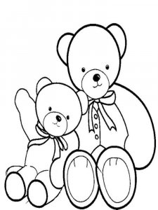 Teddy Bear coloring page 17 - Free printable