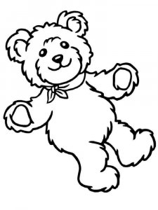 Teddy Bear coloring page 19 - Free printable