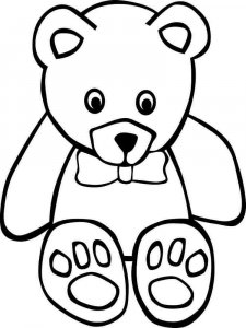 Teddy Bear coloring page 21 - Free printable