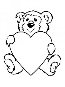 Teddy Bear coloring page 26 - Free printable