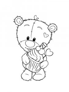 Teddy Bear coloring page 29 - Free printable