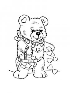 Teddy Bear coloring page 32 - Free printable