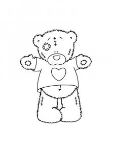 Teddy Bear coloring page 35 - Free printable