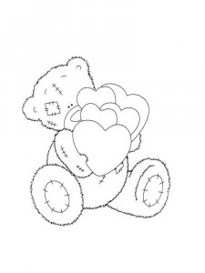 Teddy Bear coloring page 38 - Free printable