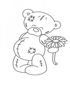 Teddy Bear coloring page 9 - Free printable