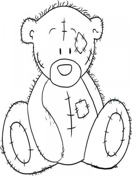 Teddy Bears coloring pages