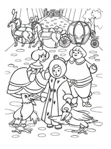 The Snow Queen coloring page 10 - Free printable