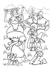 The Snow Queen coloring page 9 - Free printable