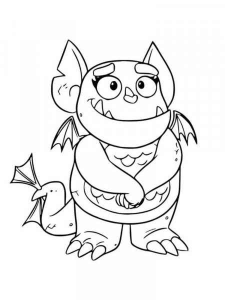 Vampirina coloring pages