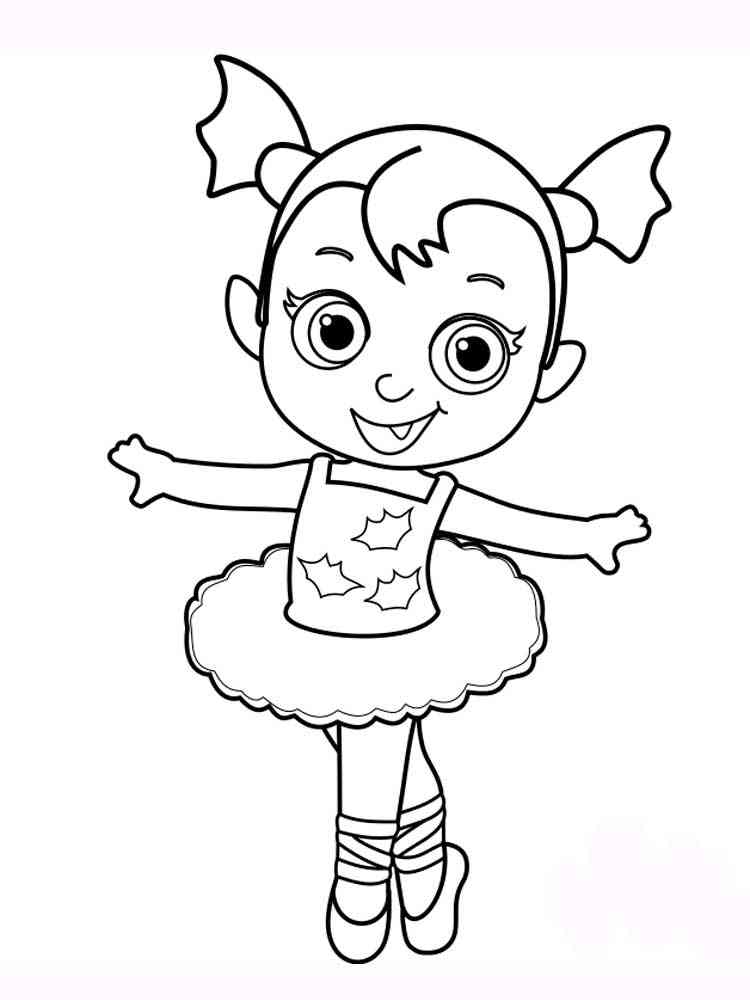 Free printable Vampirina coloring pages for Kids