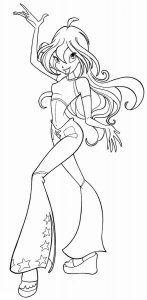 Bloom WINX coloring page 49
