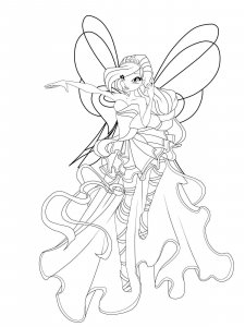 Bloom WINX coloring page 53