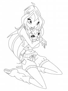 Bloom WINX coloring page 41