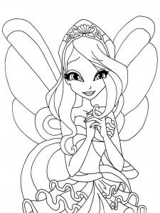 Bloom WINX coloring page 42 - Free printable