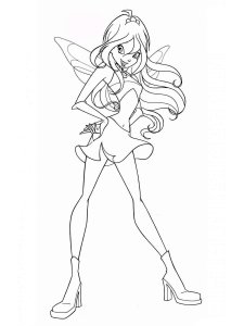 Bloom WINX coloring page 44