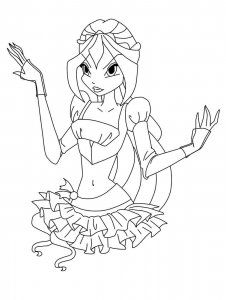 Bloom WINX coloring page 45