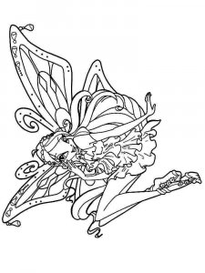 Bloom WINX coloring page 1