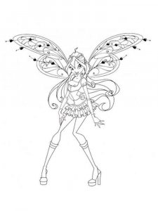 Bloom WINX coloring page 11 - Free printable