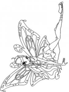 Bloom WINX coloring page 13 - Free printable