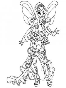 Bloom WINX coloring page 14 - Free printable