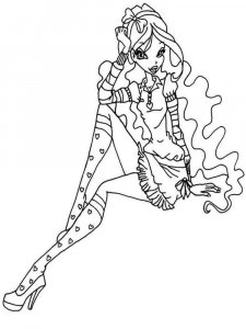 Bloom WINX coloring page 20 - Free printable