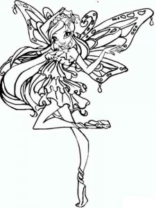 Bloom WINX coloring page 21
