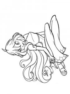 Bloom WINX coloring page 26 - Free printable