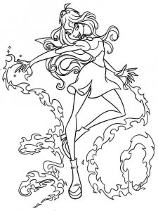 Bloom WINX coloring page 28