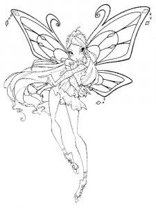 Bloom WINX coloring page 29