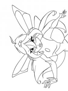 Bloom WINX coloring page 3 - Free printable