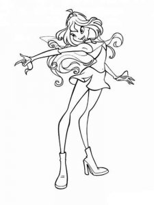 Bloom WINX coloring page 31 - Free printable