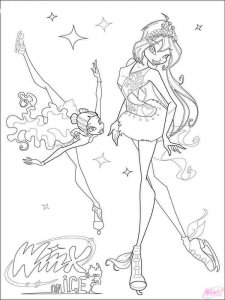 Bloom WINX coloring page 32 - Free printable