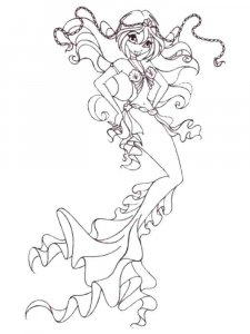 Bloom WINX coloring page 37 - Free printable