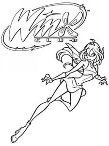 Bloom WINX coloring page 38