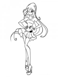 Bloom WINX coloring page 39