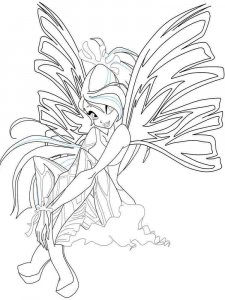 Bloom WINX coloring page 4