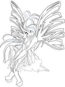 Bloom WINX coloring page 4 - Free printable
