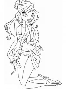 Bloom WINX coloring page 7