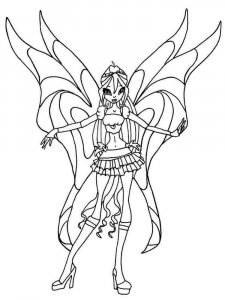Bloom WINX coloring page 8