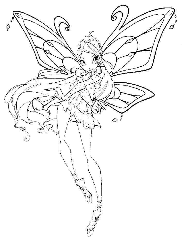 Bloom Winx coloring pages. Download and print Bloom Winx coloring pages.