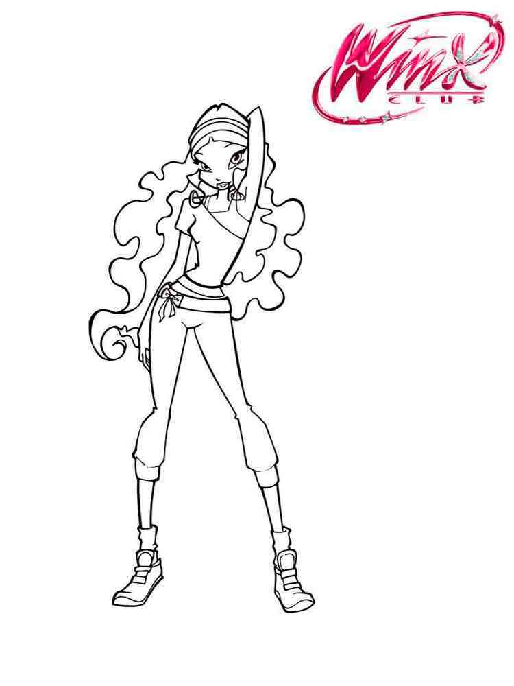 Download Layla Winx coloring pages. Download and print Layla Winx coloring pages.
