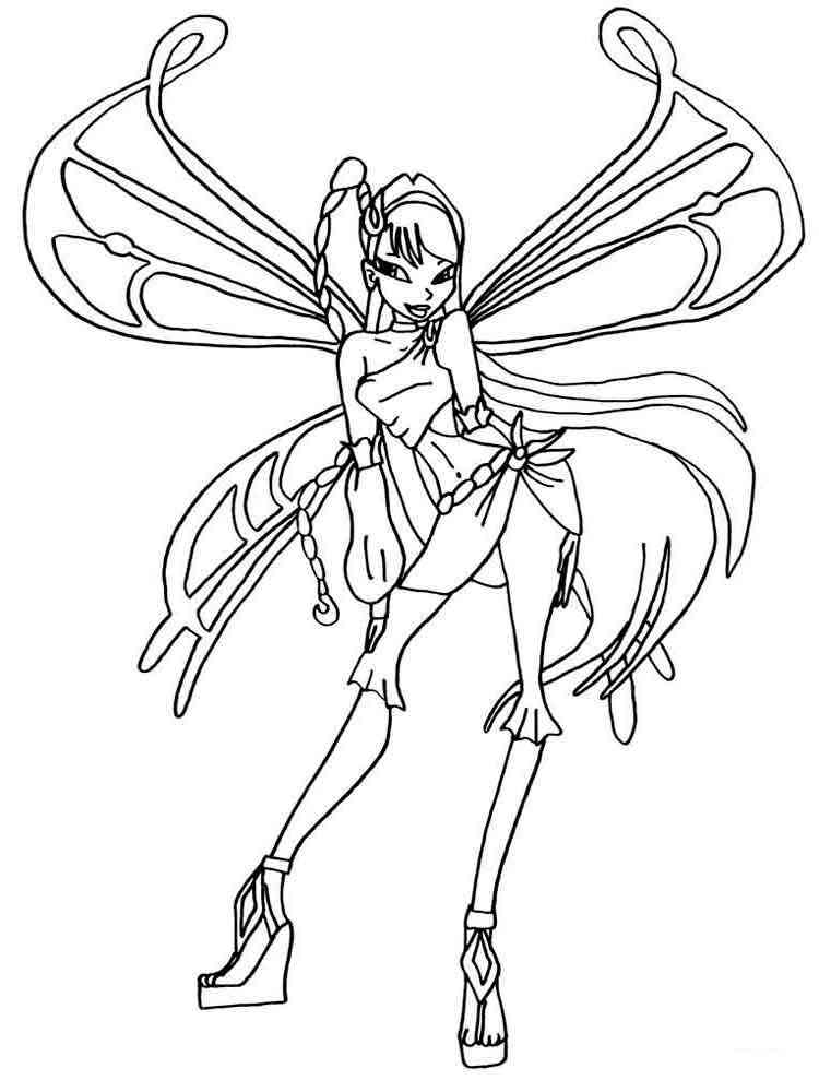 Musa Winx coloring pages. Download and print Musa Winx coloring pages.