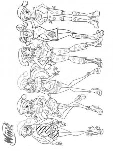 Winx Club coloring page 73 - Free printable