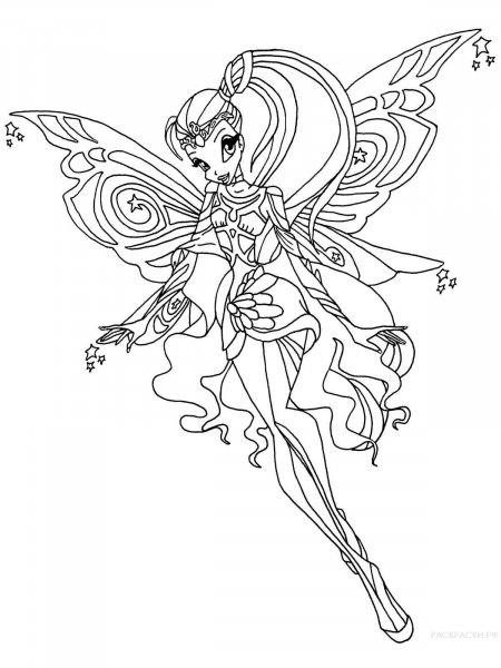 Winx club coloring pages